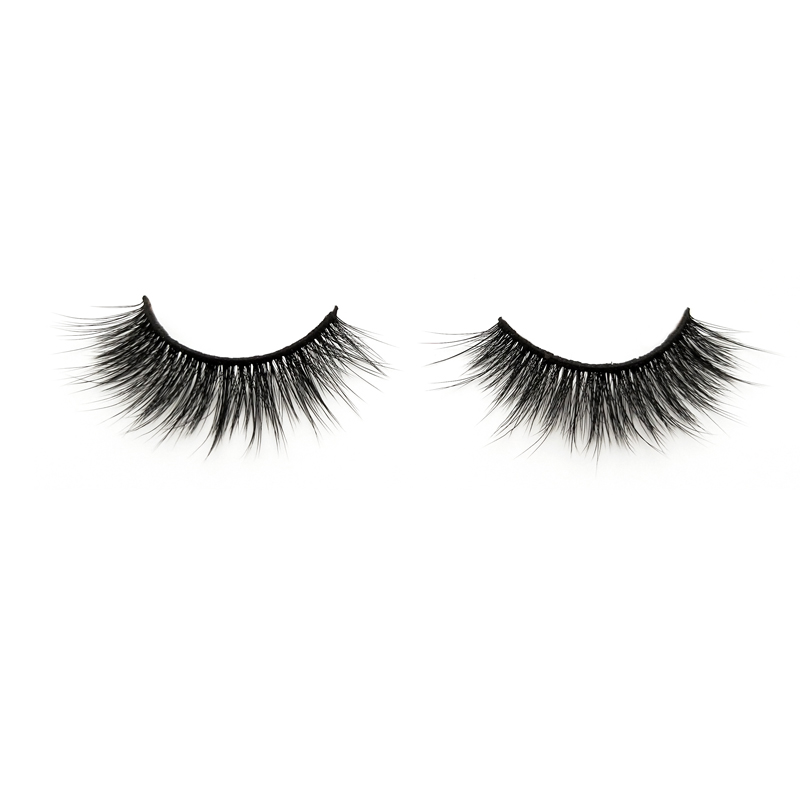 Fashionable 3D silk synthetic fiber eyelash for makeup UK JH28